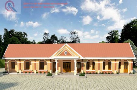 CÔNG TRÌNH NHÀ SINH HOẠT GIÁO LÝ ( 8M X 30M)