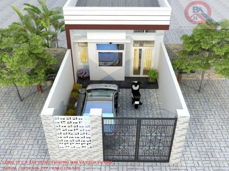 NHÀ CẤP 4 ĐƠN GIẢN (6M X24M) 